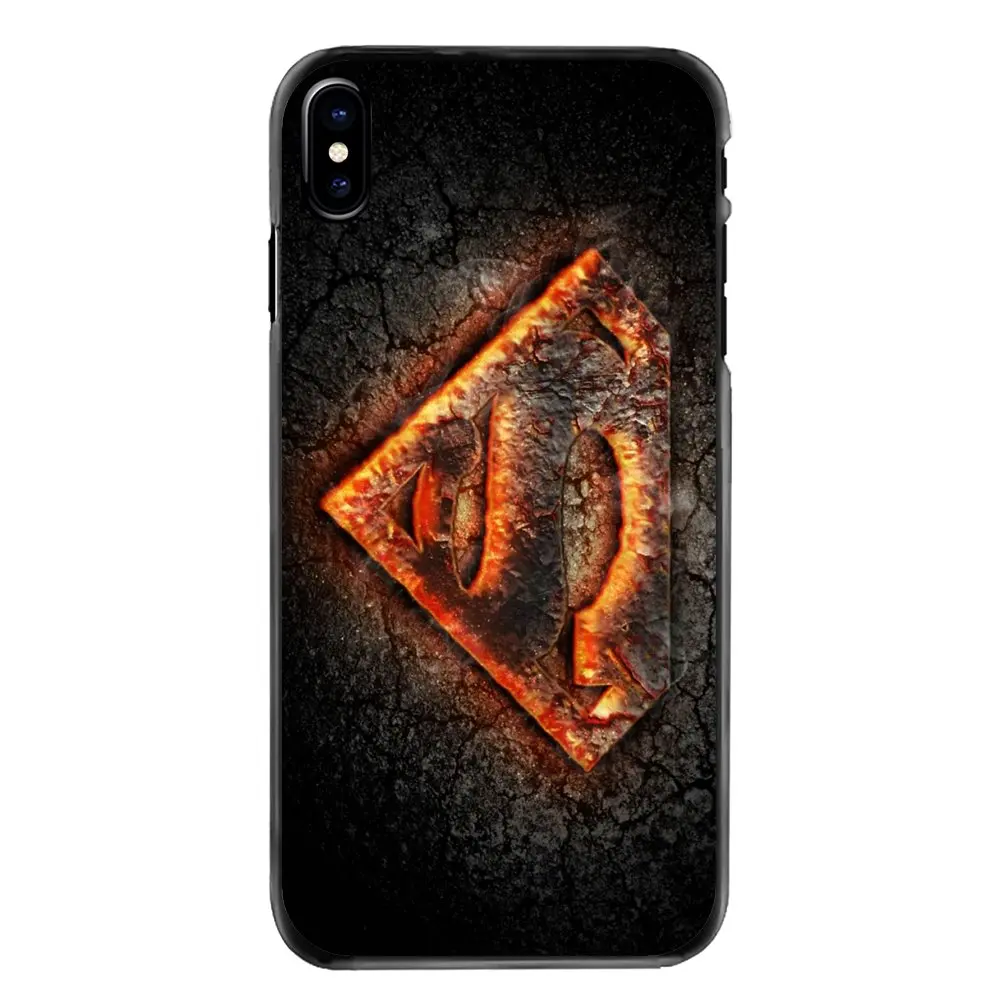 Для iPhone 4 4S 5 5S 5C SE 6 S 7 8 Plus X XR XS Max iPod Touch чехлы для телефонов герой Marvel Человек из