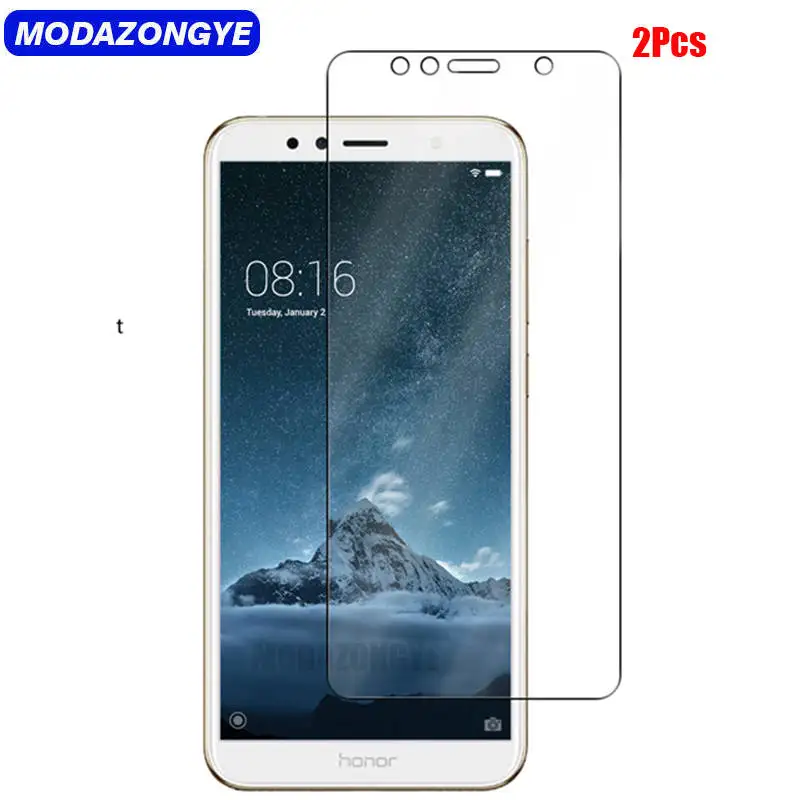 Закаленное стекло для Huawei Y5 Lite 2018 2 шт. защита экрана DRA LX5 LX2 | Мобильные телефоны и