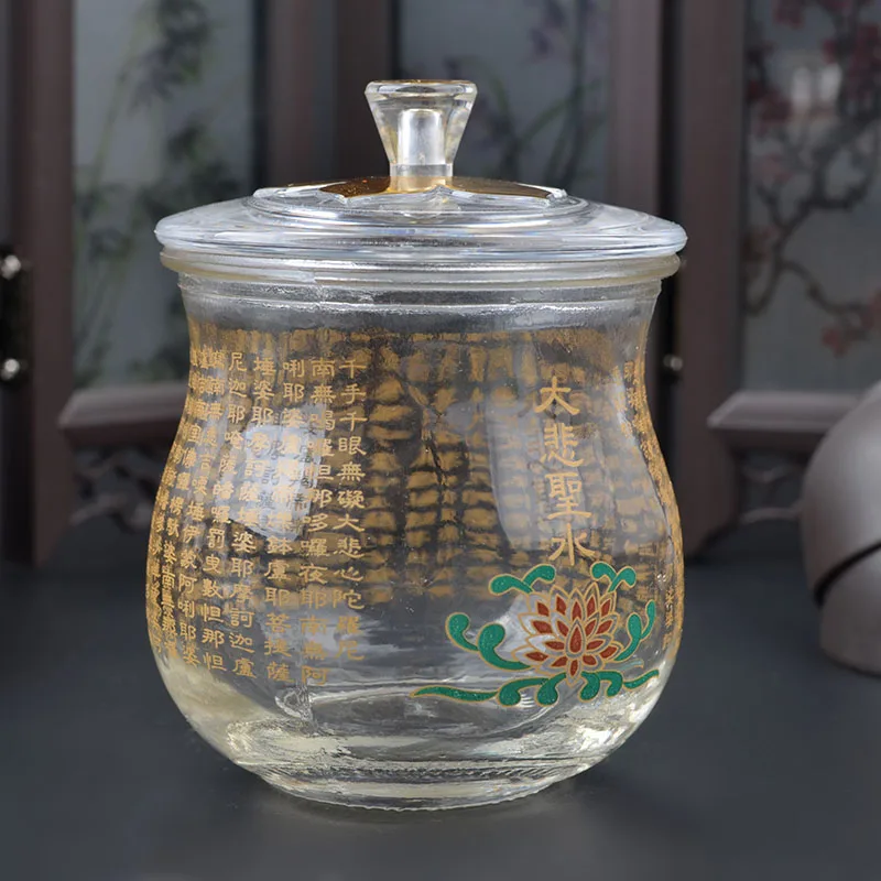 Большая милосердия мантра святая вода чашка Будда множитель Привязка