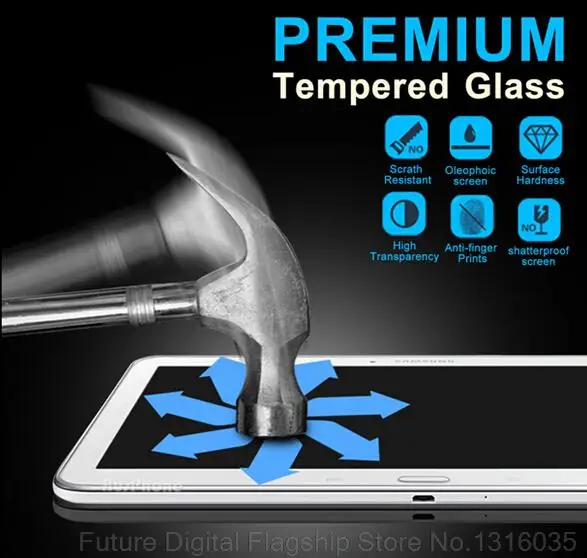 2 шт. HD закаленное стекло протектор экрана для Samsung Galaxy Tab 3 7 0 T210 T211 T215 P3200 P3210