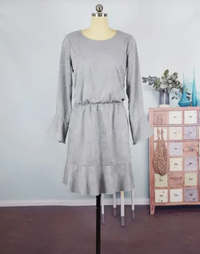 2018 осенне-зимняя мягкая одежда для мамы и дочки платье принцессы с расклешенными