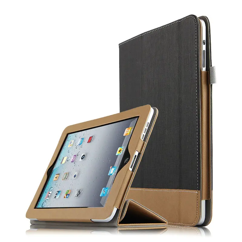 Чехол для iPad 1, первого поколения, защитный смарт-чехол, кожзам, для планшета, для iPad 1, A1337, A1219, защита рукава, без камеры