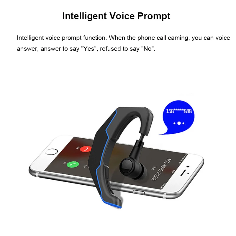 HLTON Bluetooth V4.1 беспроводная гарнитура голосовое управление спортивные наушники для