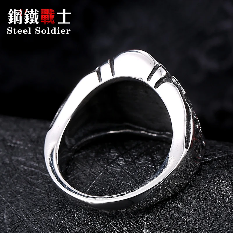 Мужское масонское кольцо из нержавеющей стали 316l|jewelry mood ring|jewelry silver ringring |