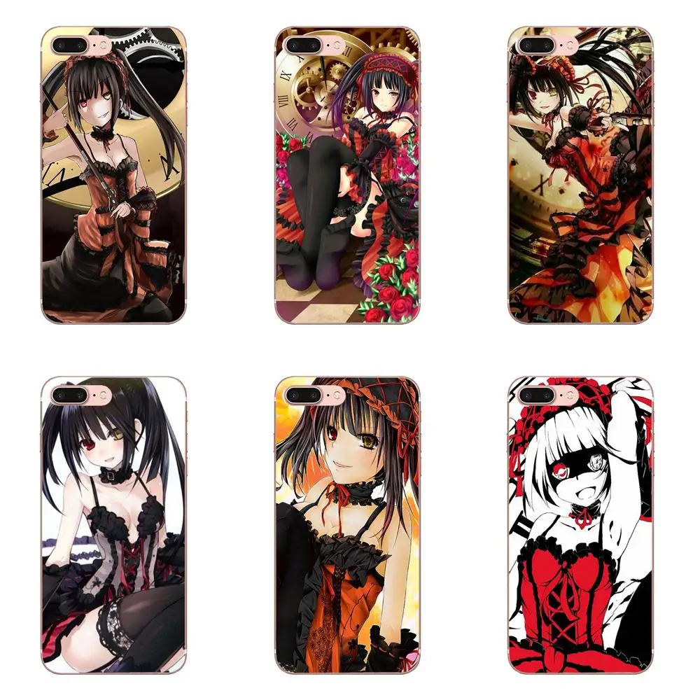 Аниме Tokisaki Kurumi для Galaxy Alpha Core Note 2 3 4 S2 A10 A20 A20E A30 A40 A50 A60 A70 M10 M20 M30 лидер продаж модный |