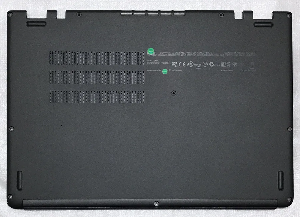 Новинка нижний корпус для Lenovo ThinkPad S1 Yoga S240 12 черный платы доступа AM10Z000300