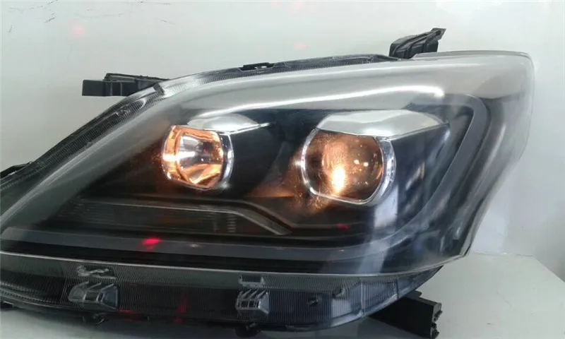 VLAND Заводская Автомобильная фара для Innova светодиодный головной светильник 2012 2013 Innova головной светильник с DRL H7 биксеноновыми линзами