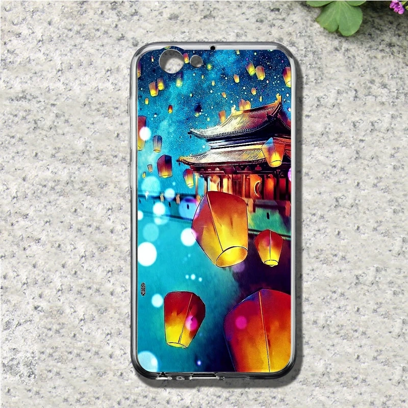 Бумажный фонарик чехол для телефона htc один A9 M10 M7 M8 M9 E9 плюс Desire 530 626 628 630 816 820 U11