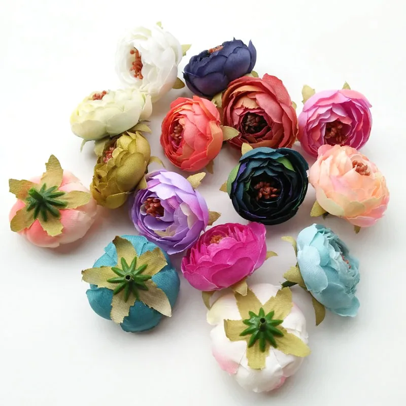 Горячая Распродажа Шелковая Роза Камелия искусственные бутоны цветок Свадебное