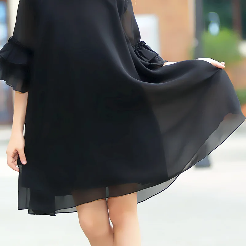 Летнее платье для девочек-подростков 2020 шифоновые платья маленьких девочек