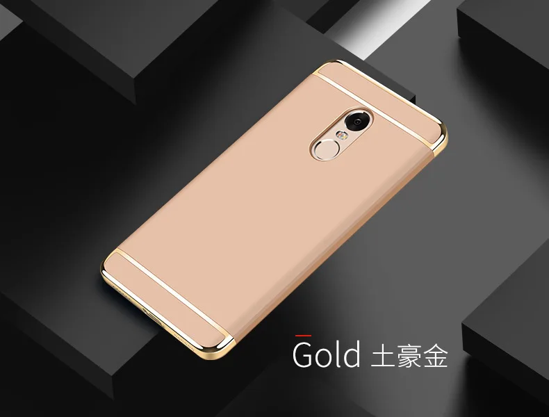 Luxury Hybrid case for Xiaomi 5S Hard 3 in 1 Plating frosted Protective back cover xiaomi redmi note 4 phone shell |