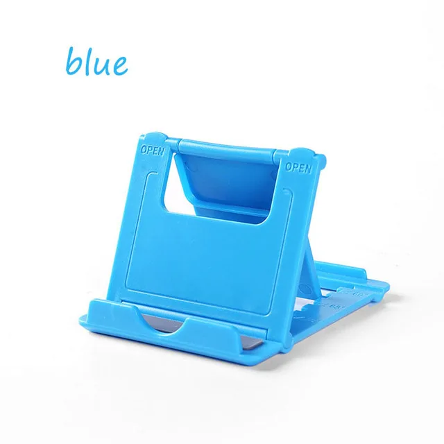 Blue Подставка для мобильного телефона, настольная подставка для iPhone XR XS X 8 Plus 7 6 Xiaomi OPPO Find X samsung S8, держатель для сотового телефона iPad Pro 11, подставка для планшета - Цвет: Blue