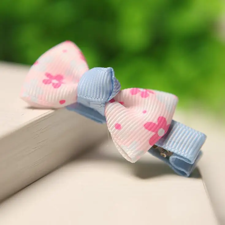 600 шт./лот лента для банта на волосы маленьких девочек бант волос Детская