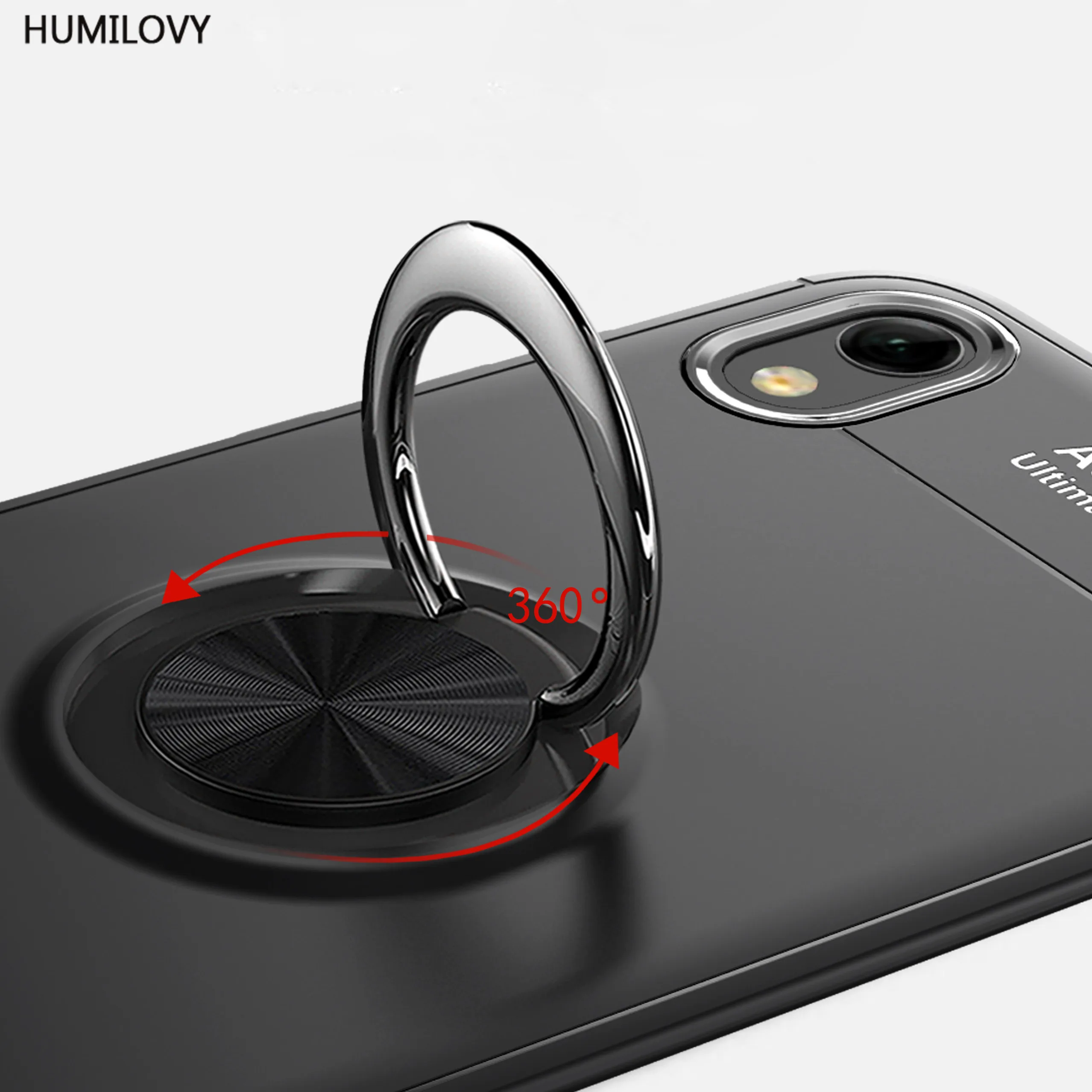 For Huawei Y5 2019 Case Honor 8S Magnetic Bracket Soft Silicone TPU Back Cover for Capa AMN-LX9 AMN-LX1 |
