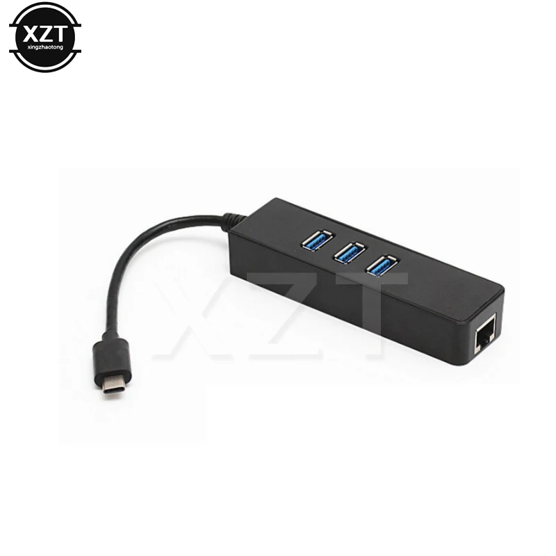Многофункциональный концентратор USB Type-C для Macbook 3 0 с портами и внешним адаптером