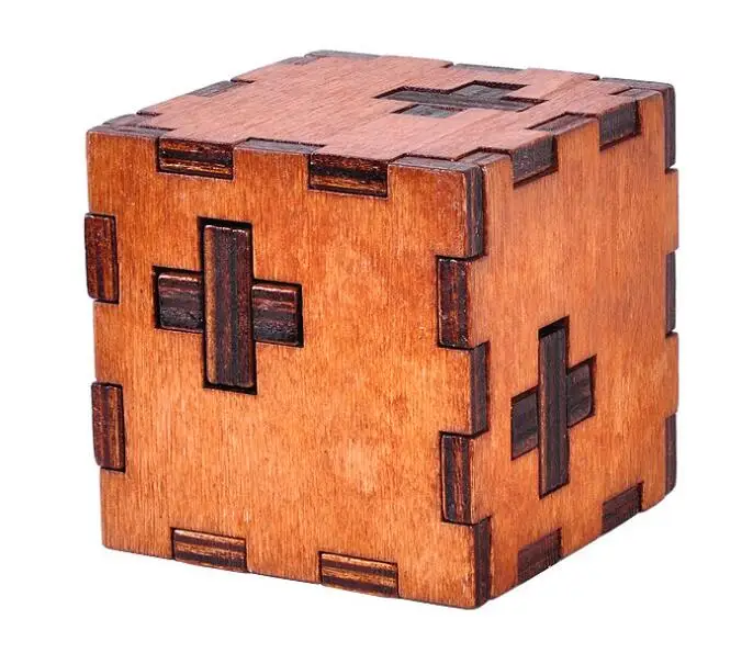 Головоломка IQ Wooden Cube головоломка для развития интеллекта головоломки игра