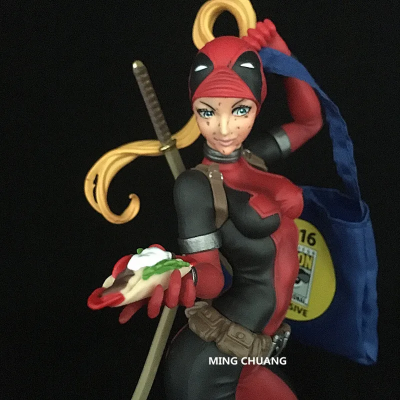 X-Men Lady Deadpool Cyclops Ajax Weasel Jeremy Piotr Rasputin ПВХ фигурка Коллекционная модель игрушки 23 см