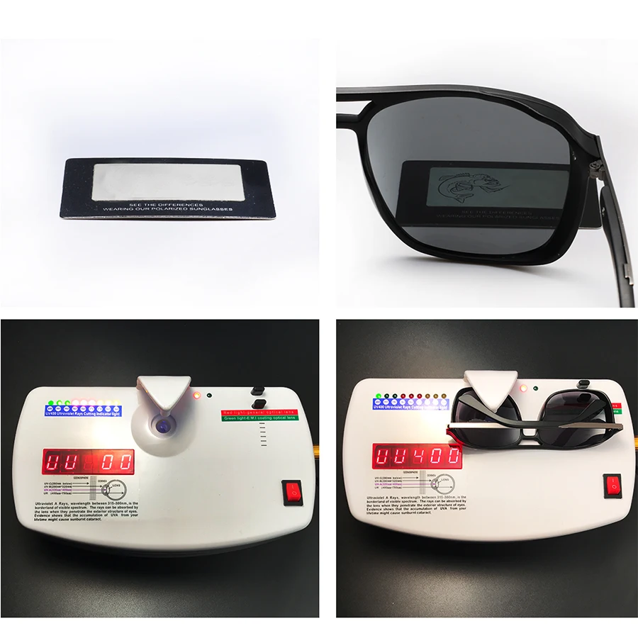 Солнечные очки AEVOGUE Polaroid UV400 AE0623 мужские винтажные квадратные солнцезащитные