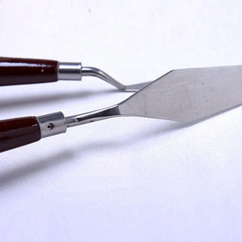 Полезный 5pc профессиональный из нержавеющей стали художника краски ing палитра