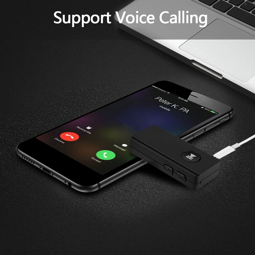 Беспроводной Bluetooth передатчик приемник адаптер стерео аудио Музыка с зарядка