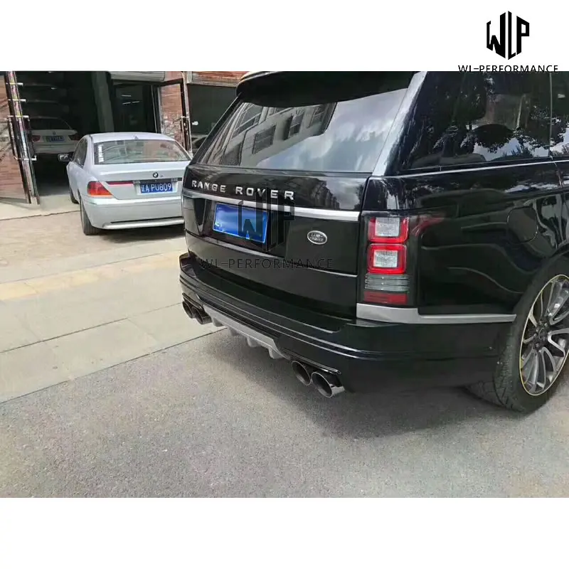 PP Комплект кузова автомобиля неокрашенный передний бампер задний круглые брови