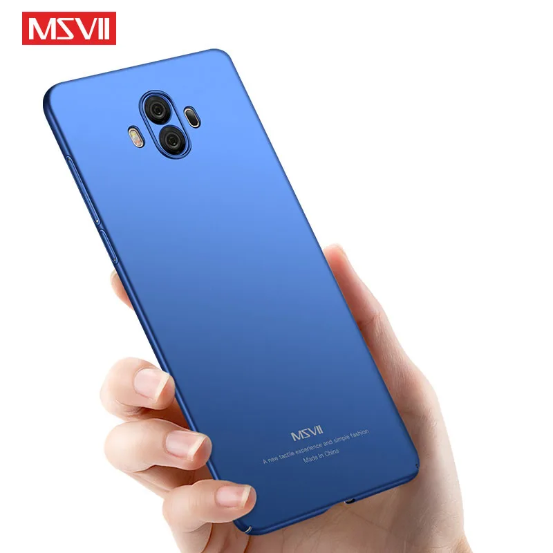 MSVII чехол для Huawei Mate 10 lite Роскошный Тонкий mate жесткий пластиковый huawei pro чехлы |