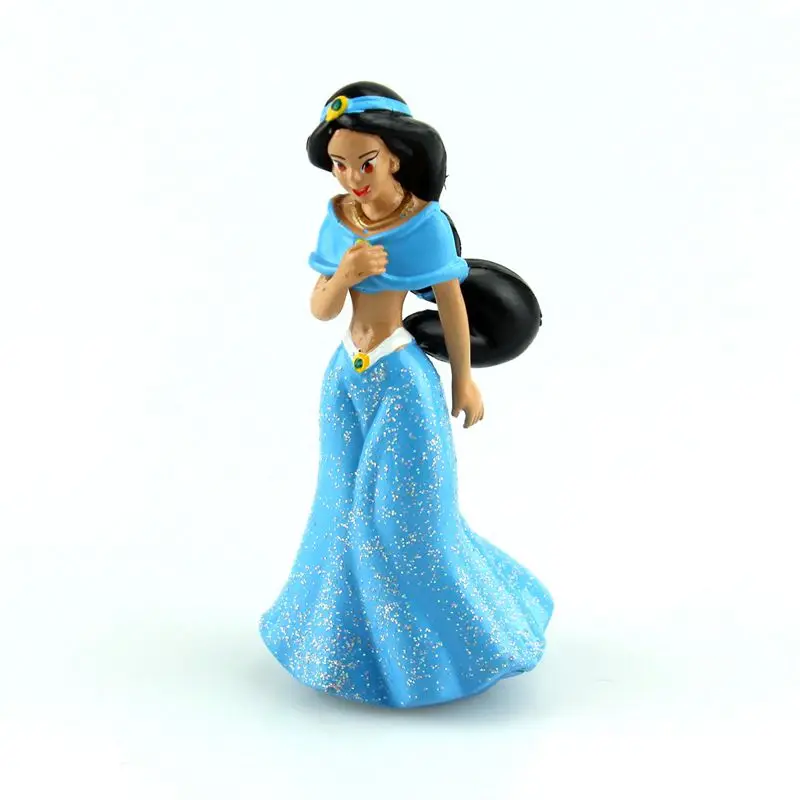 Мультяшные игрушки Disney 6 шт./компл. 8 см Принцесса Белоснежка Ариэль Золушка Белль