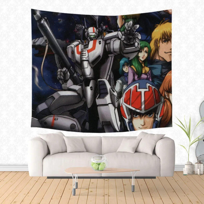 Robotech настенный гобелен на заказ многофункциональные гобелены покрывало йога коврик одеяло, простыня домашний декор