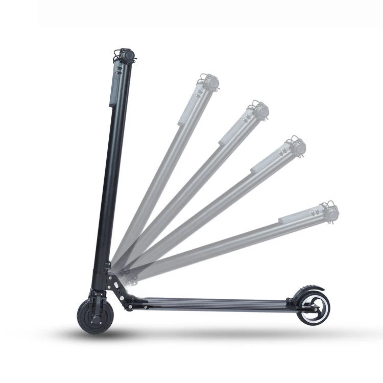 Портативный алюминиевый мощный складной Электрический Скутер 2 колеса скейтборд