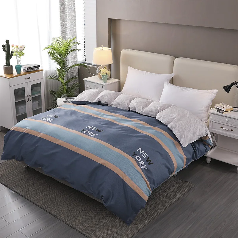 Мультфильм Звездное серии хлопок Пододеяльник Твин Полный queen king size кашне крышка с застежкой-молнией 1 шт. двойной пододеяльник#/L