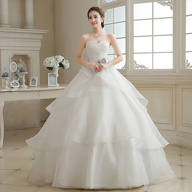 

Новинка, элегантные свадебные платья, цветочное милое белое/слоновое бальное платье, модное женское платье