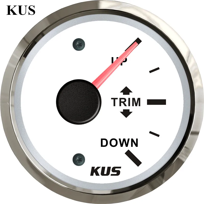 Белый лицевой датчик KUS 52 мм 0 190 для лодки морской яхты|gauge 52mm|gauges boatgauge marine |