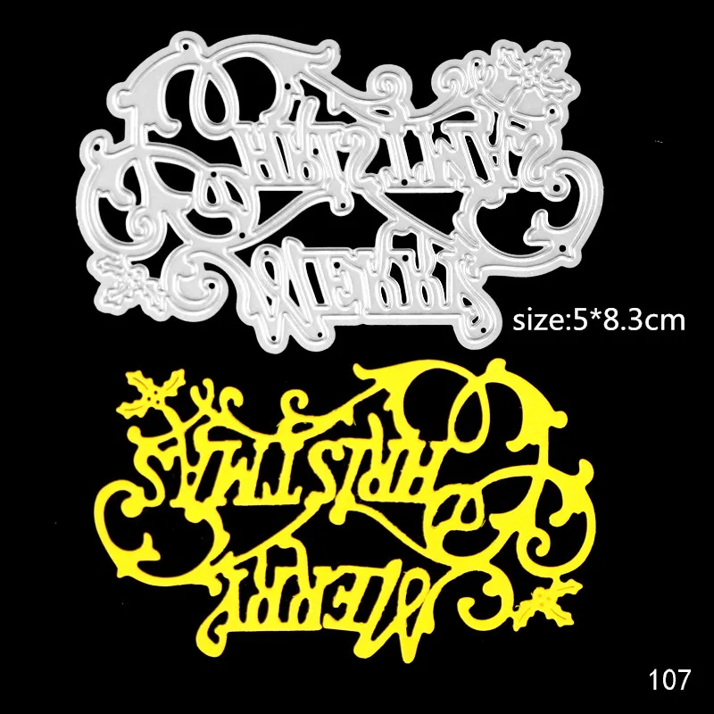 

AZSG "Thank You" Bless Metal Cutting Dies for DIY Scrapbooking Photo Album Decoration Supplies Clear Stamps Stencils Paper Card