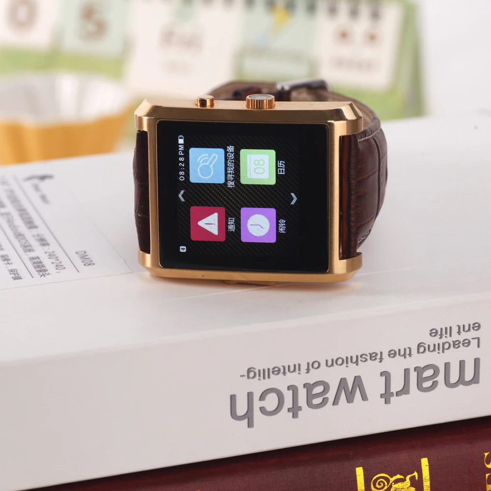DM08 Смарт часы Bluetooth MTK2052/1 3 МЕГАПИКСЕЛЬНОЙ КАМЕРОЙ MP4/MP3/Speaker Фитнес Трекер
