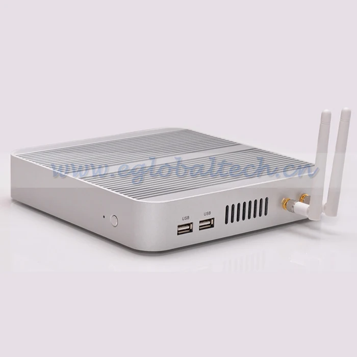 EGLOBAL Безвентиляторный Mini PC Windows 10 4 ГБ Ram 128 SSD Intel кну Core I5 4200U Коди HTPC Linux Computador 300 М Wi-Fi