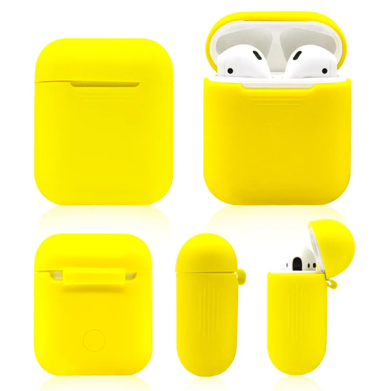 Чехол для беспроводных Bluetooth наушников Hero Cartoon силиконовый чехол Apple AirPods зарядный