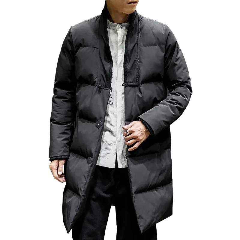 AYUNSUE New Parka Winter Jacket Men Plus Size Long Coat Casual Warm Cotton Coat Puffer Jacket Parkas Hombre 5xl KJ2648