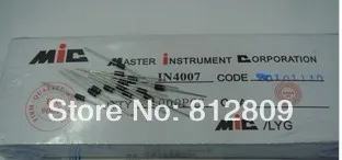 

In4007 1n4007 uf4007 rectifier diode m7 in4007 in42patients 1000PCS/LOT