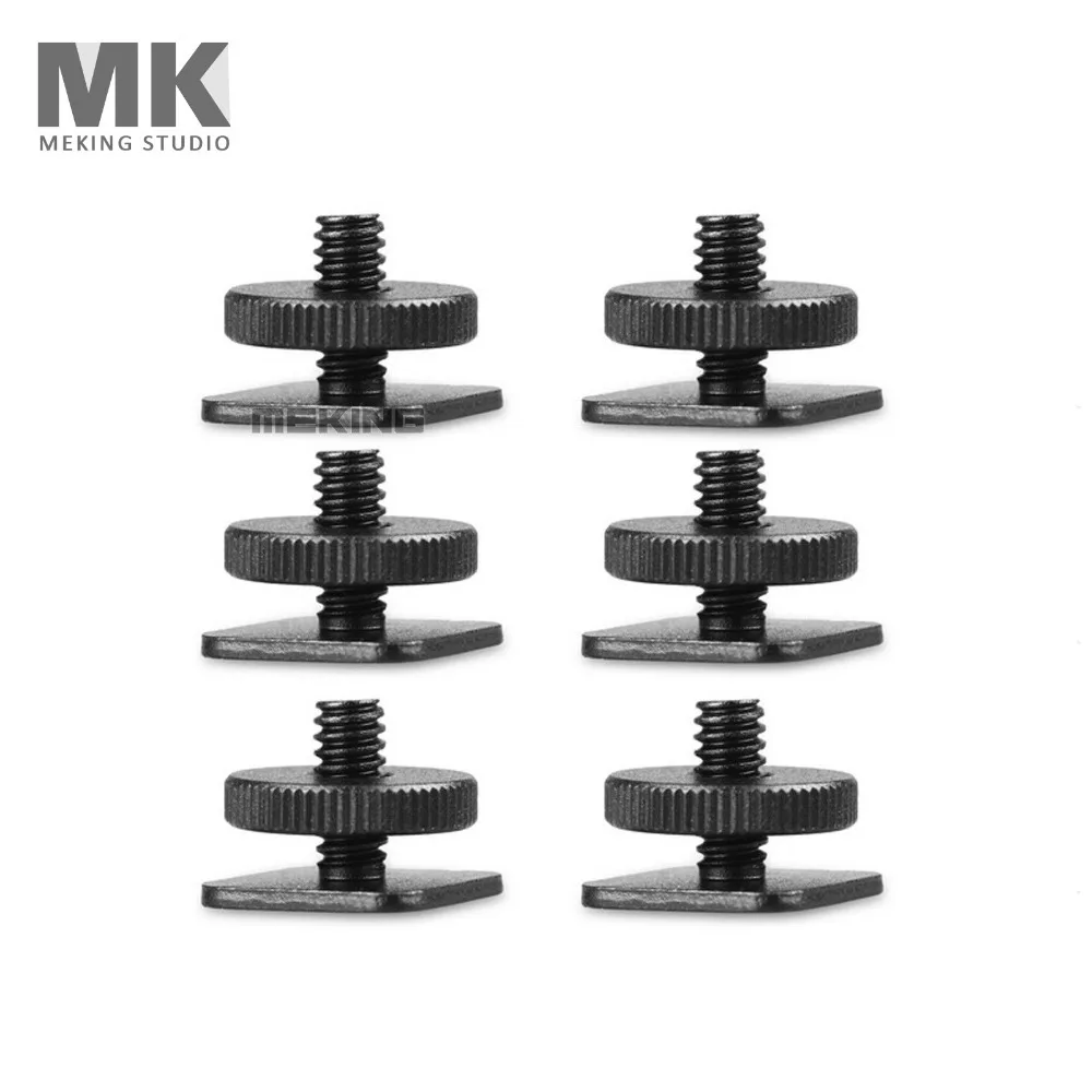 

1/4" Tripod screw to Camera Flash Hot Shoe Mount Adapter *6pcs