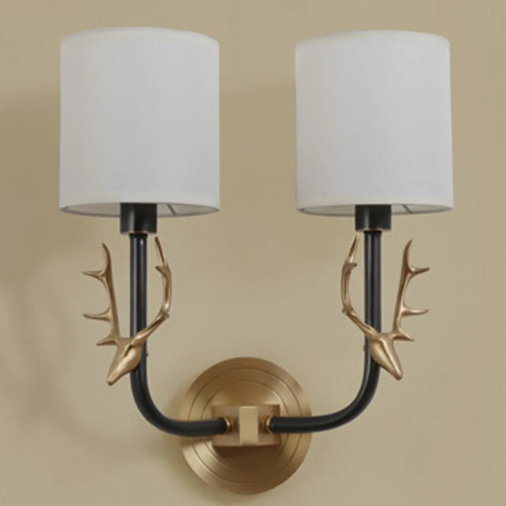 Супер яркая новинка полностью медная американская голова оленя стильная