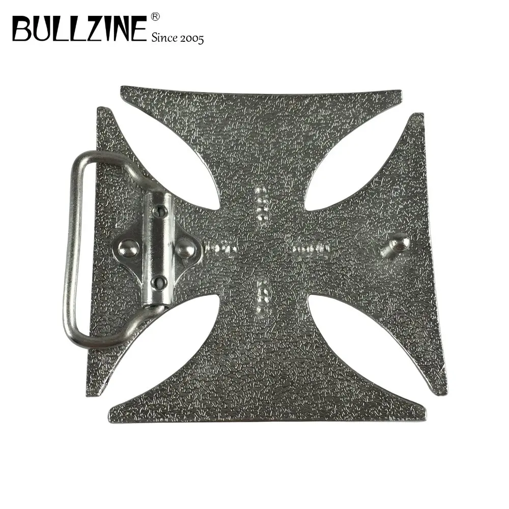 Bullzine оптовая продажа черный эмалированный измельчитель крест western джинсов в