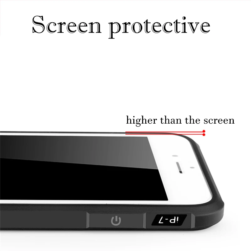 Ultra-slim case For iPhone 7 7plus Relievo Protective Skin Shell Shockproof dull polish silica gel Soft cases for |