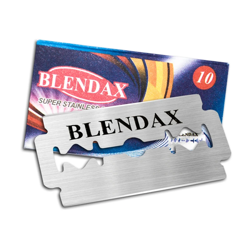 Безопасные лезвия BLENDAX. Платиновое покрытие. 100 шт. | Красота и здоровье