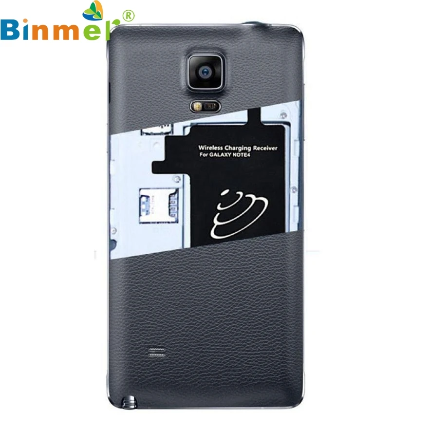 Заводская цена Binmer Новый Qi беспроводной зарядный приемник Поддержка NFC для Samsung