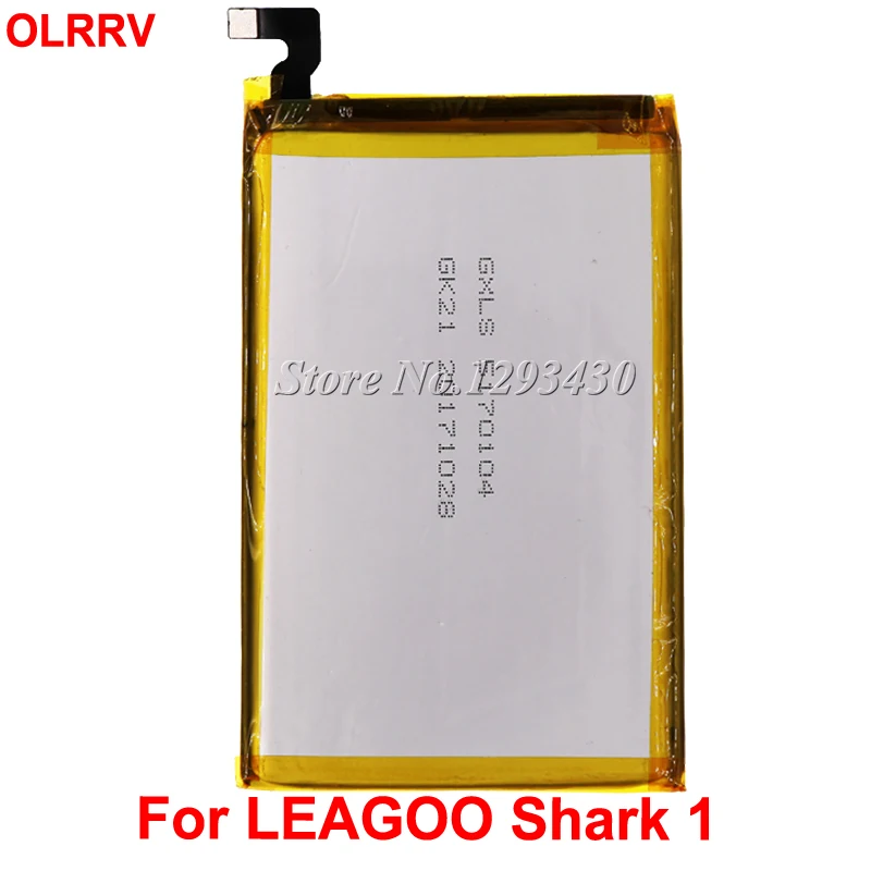 

Battery For LEAGOO Shark 1 Batterie Bateria Accumulator 6300mAh
