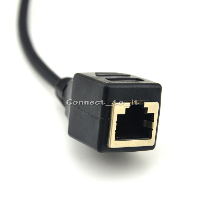 Ethernet LAN RJ45 сетевой разъем Гнездовой к гнезду Адаптерный кабель 30 см |