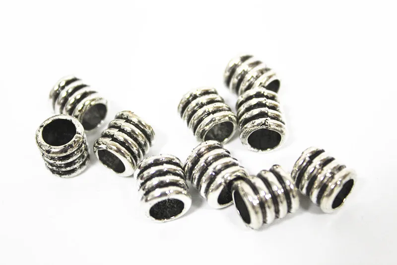 Тибетская Серебряная коса для волос 10 шт. dread dreadlock зажимы манжет прибл. 5 8 мм