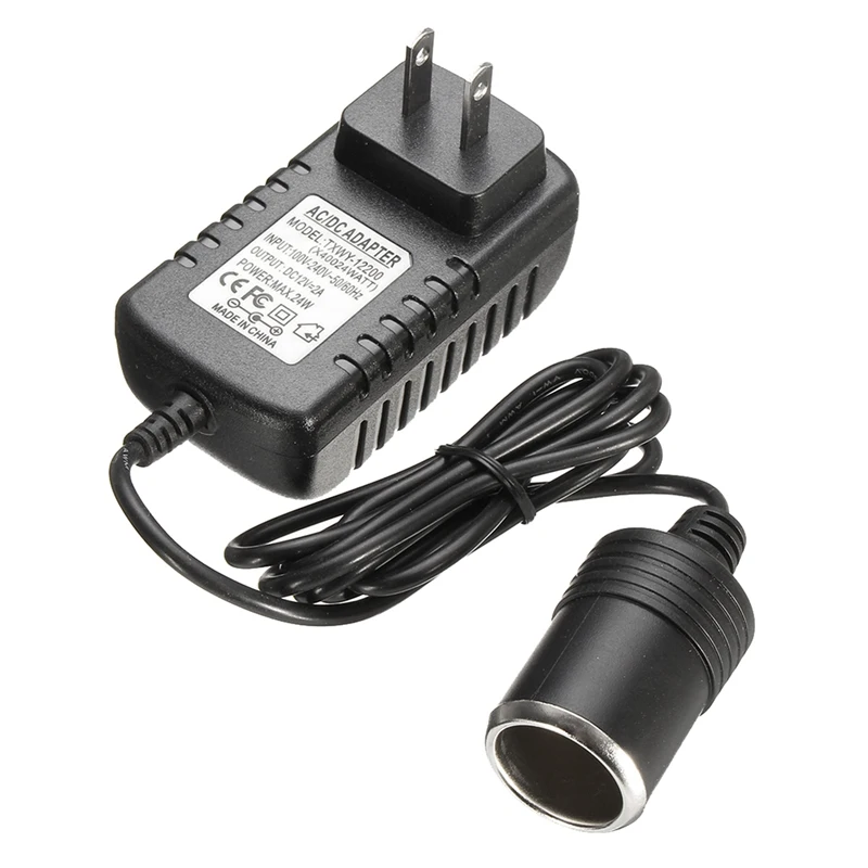 AC 100-240V К DC 12 V/2A AU/US/UK/EU зарядное устройство адаптер питания прикуриватель розетка дорожное настенное зарядное устройство конвертер для автомобиля