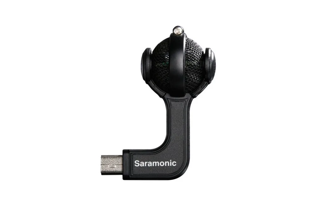 Saramonic g-микрофон стерео шаровой микрофон с пеной и пушистыми ветровыми стеклами для GoPro HERO3, HERO3+ и HERO4