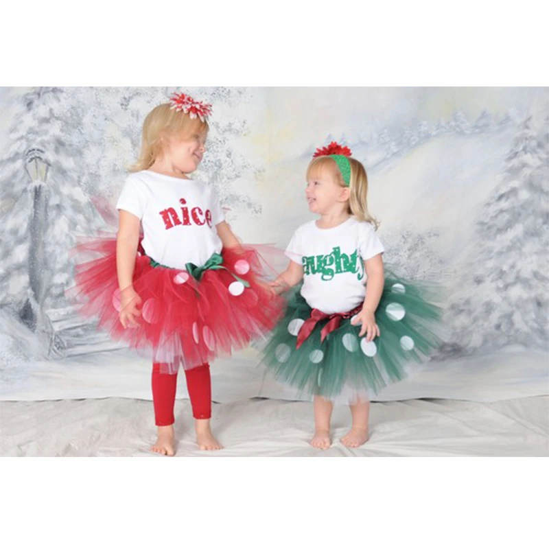 

Princess Baby Girl Tutu Skirt Patchwork Festival Dot Pattern Girls Kids Ball Gown Skirts For Birthday Party Photo Prop